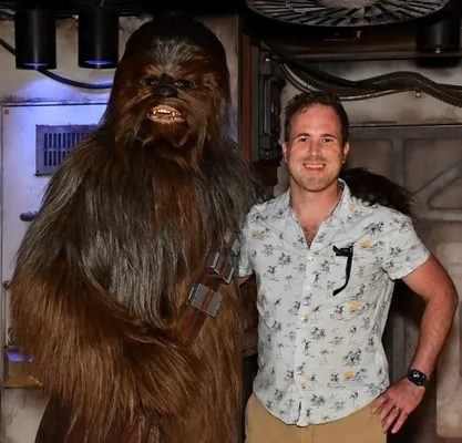 Ryan and Chewbacca