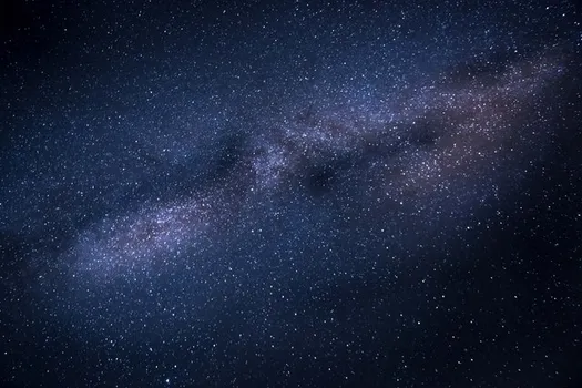 A field of stars in space.
